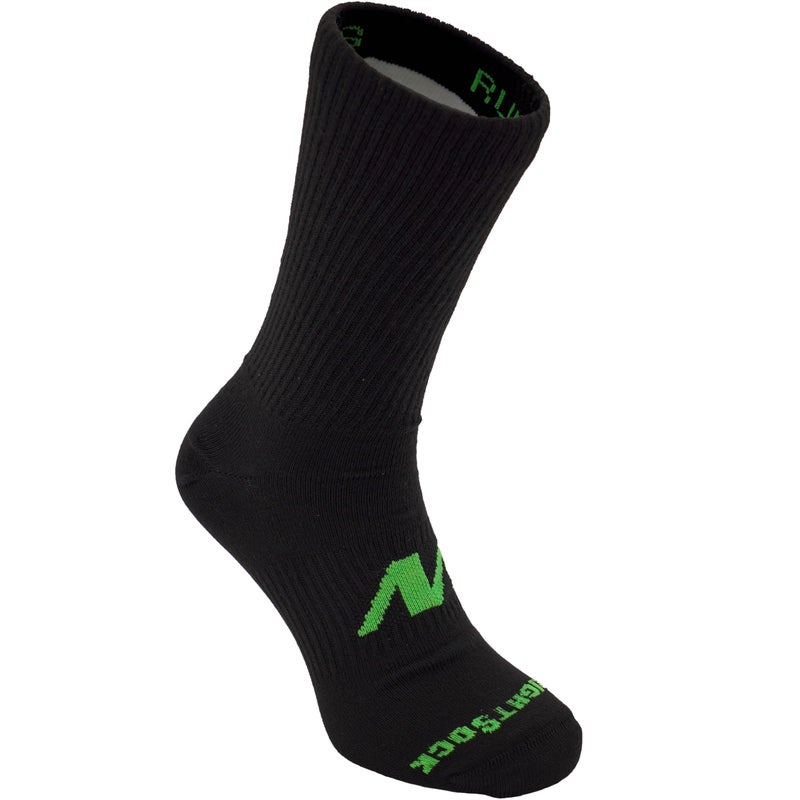 Wrightsock Running II Crew Running Socks for Men and Women â€“ Cushioned Anti Blister Socks with Double Layer Design - US Made - Image 1